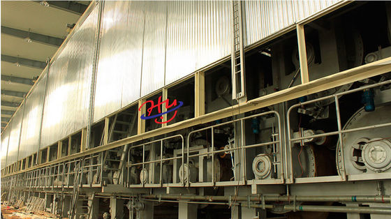Wood Pulp Corrugated Kraft Paper Machine 40T/D Carton Production Line 180m/Min